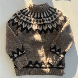 Vintage Icelandic Wool Sweater - Made In Iceland